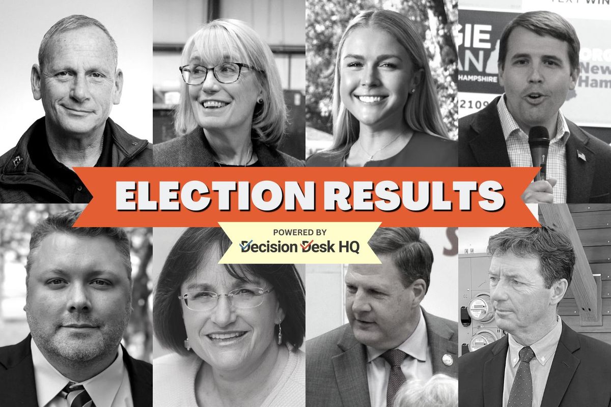 New Hampshire election results 2022 from Decision Desk HQ